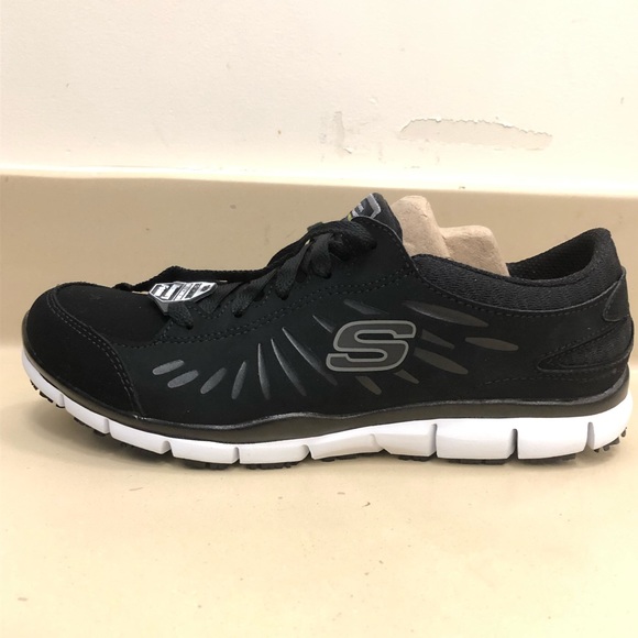 sketchers slip on memory foam